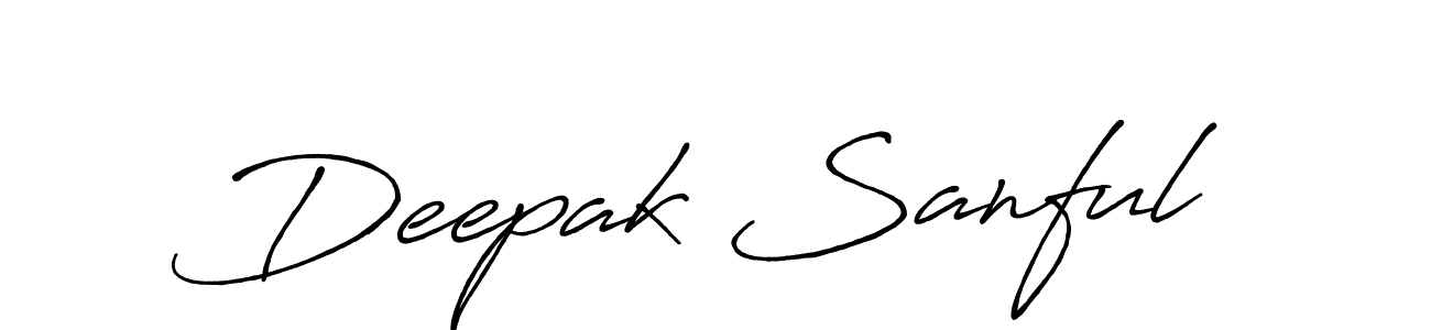 This is the best signature style for the Deepak Sanful name. Also you like these signature font (Antro_Vectra_Bolder). Mix name signature. Deepak Sanful signature style 7 images and pictures png