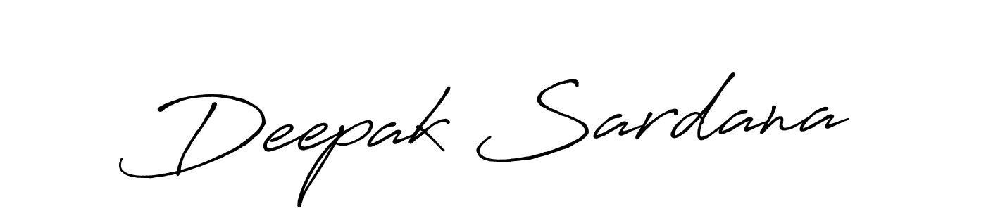 It looks lik you need a new signature style for name Deepak Sardana. Design unique handwritten (Antro_Vectra_Bolder) signature with our free signature maker in just a few clicks. Deepak Sardana signature style 7 images and pictures png
