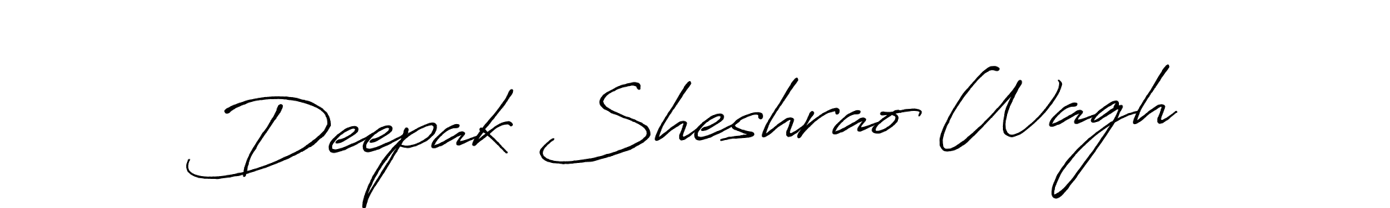 How to make Deepak Sheshrao Wagh signature? Antro_Vectra_Bolder is a professional autograph style. Create handwritten signature for Deepak Sheshrao Wagh name. Deepak Sheshrao Wagh signature style 7 images and pictures png