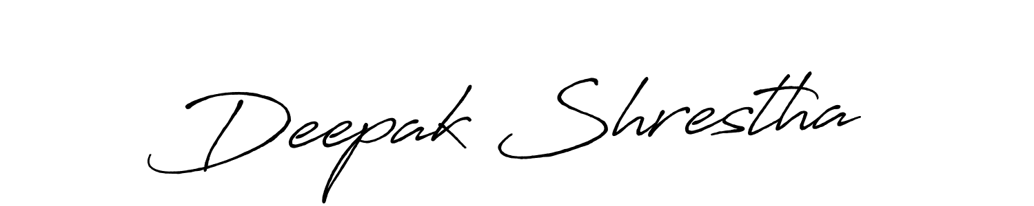 This is the best signature style for the Deepak Shrestha name. Also you like these signature font (Antro_Vectra_Bolder). Mix name signature. Deepak Shrestha signature style 7 images and pictures png