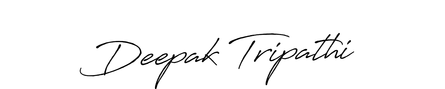 Make a short Deepak Tripathi signature style. Manage your documents anywhere anytime using Antro_Vectra_Bolder. Create and add eSignatures, submit forms, share and send files easily. Deepak Tripathi signature style 7 images and pictures png