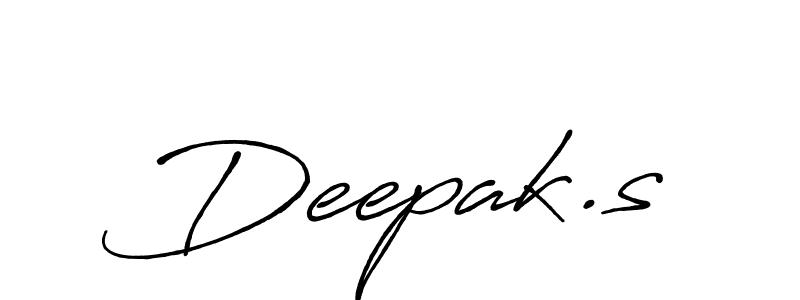 Best and Professional Signature Style for Deepak.s. Antro_Vectra_Bolder Best Signature Style Collection. Deepak.s signature style 7 images and pictures png