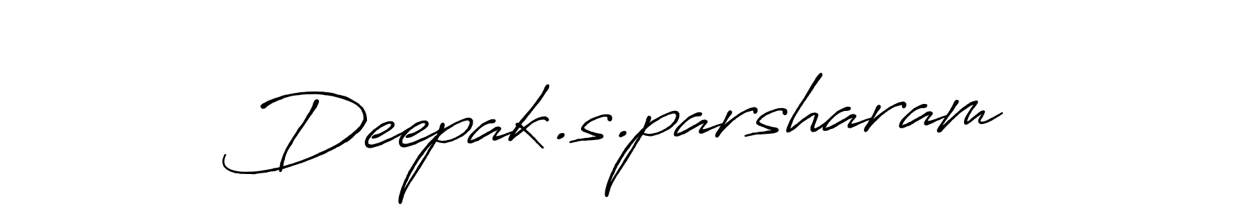 The best way (Antro_Vectra_Bolder) to make a short signature is to pick only two or three words in your name. The name Deepak.s.parsharam include a total of six letters. For converting this name. Deepak.s.parsharam signature style 7 images and pictures png