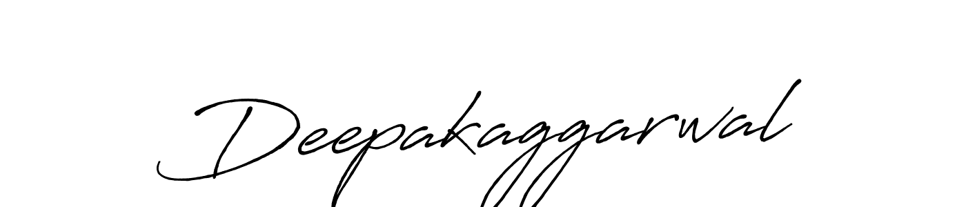 How to make Deepakaggarwal name signature. Use Antro_Vectra_Bolder style for creating short signs online. This is the latest handwritten sign. Deepakaggarwal signature style 7 images and pictures png