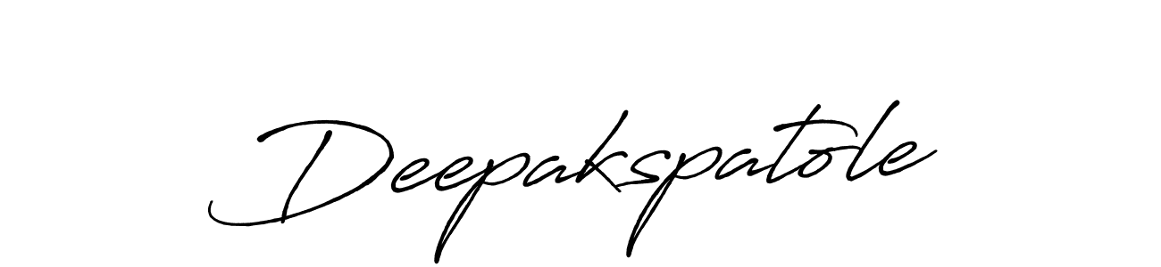 Make a beautiful signature design for name Deepakspatole. Use this online signature maker to create a handwritten signature for free. Deepakspatole signature style 7 images and pictures png