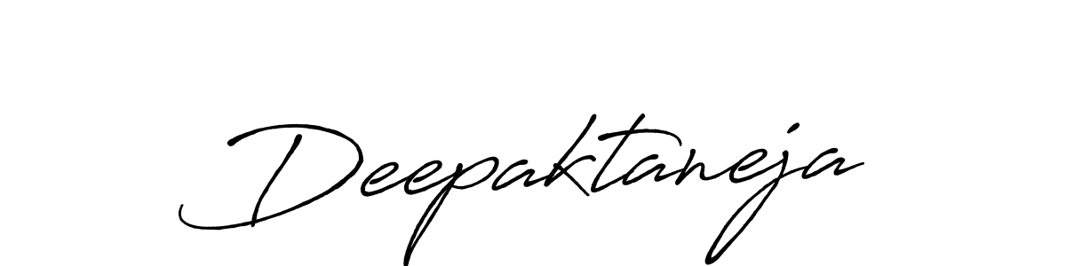Deepaktaneja stylish signature style. Best Handwritten Sign (Antro_Vectra_Bolder) for my name. Handwritten Signature Collection Ideas for my name Deepaktaneja. Deepaktaneja signature style 7 images and pictures png