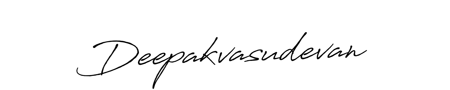 You should practise on your own different ways (Antro_Vectra_Bolder) to write your name (Deepakvasudevan) in signature. don't let someone else do it for you. Deepakvasudevan signature style 7 images and pictures png