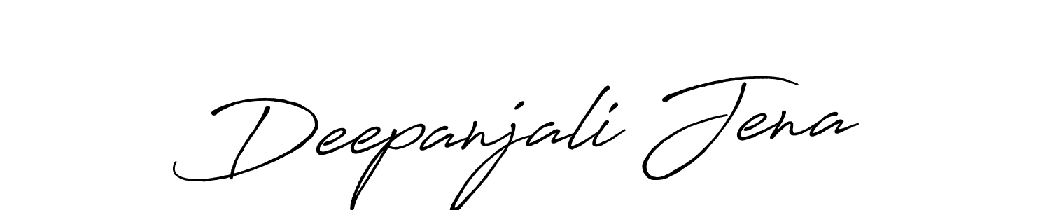 You should practise on your own different ways (Antro_Vectra_Bolder) to write your name (Deepanjali Jena) in signature. don't let someone else do it for you. Deepanjali Jena signature style 7 images and pictures png
