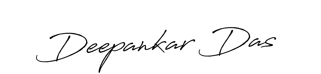 How to make Deepankar Das signature? Antro_Vectra_Bolder is a professional autograph style. Create handwritten signature for Deepankar Das name. Deepankar Das signature style 7 images and pictures png