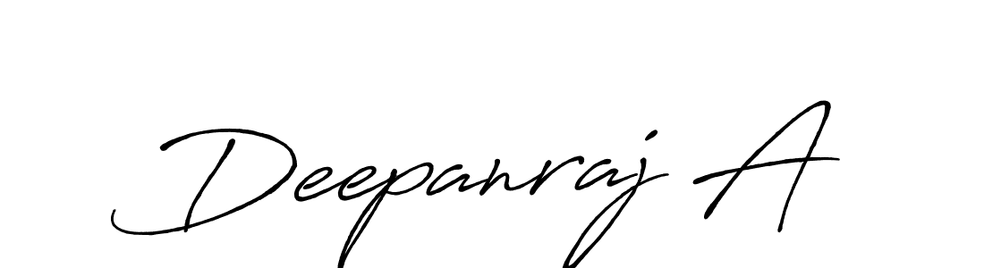 You should practise on your own different ways (Antro_Vectra_Bolder) to write your name (Deepanraj A) in signature. don't let someone else do it for you. Deepanraj A signature style 7 images and pictures png