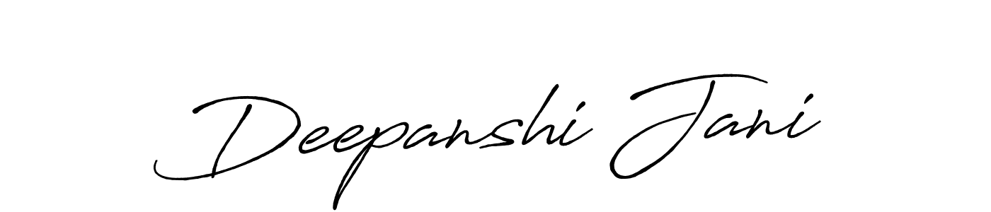 How to Draw Deepanshi Jani signature style? Antro_Vectra_Bolder is a latest design signature styles for name Deepanshi Jani. Deepanshi Jani signature style 7 images and pictures png