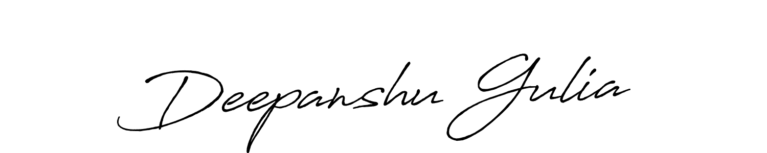 Use a signature maker to create a handwritten signature online. With this signature software, you can design (Antro_Vectra_Bolder) your own signature for name Deepanshu Gulia. Deepanshu Gulia signature style 7 images and pictures png