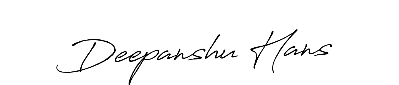 How to Draw Deepanshu Hans signature style? Antro_Vectra_Bolder is a latest design signature styles for name Deepanshu Hans. Deepanshu Hans signature style 7 images and pictures png