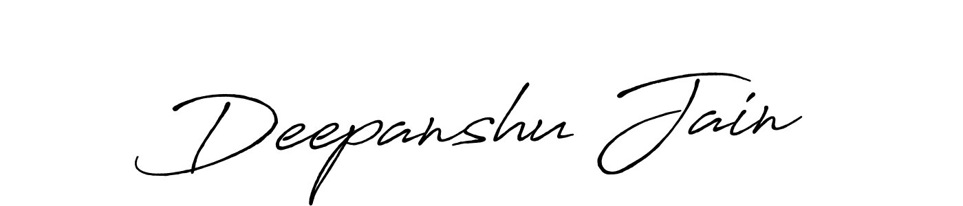 Make a short Deepanshu Jain signature style. Manage your documents anywhere anytime using Antro_Vectra_Bolder. Create and add eSignatures, submit forms, share and send files easily. Deepanshu Jain signature style 7 images and pictures png