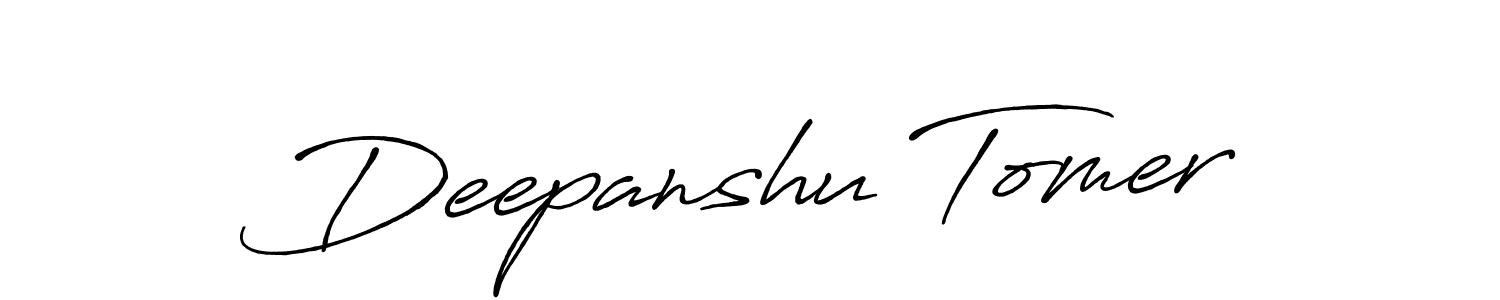 Here are the top 10 professional signature styles for the name Deepanshu Tomer. These are the best autograph styles you can use for your name. Deepanshu Tomer signature style 7 images and pictures png