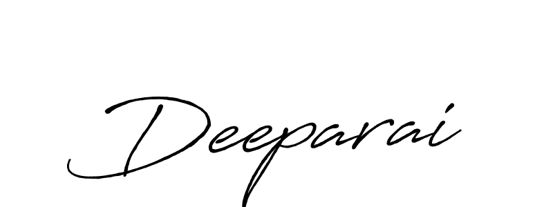 Create a beautiful signature design for name Deeparai. With this signature (Antro_Vectra_Bolder) fonts, you can make a handwritten signature for free. Deeparai signature style 7 images and pictures png