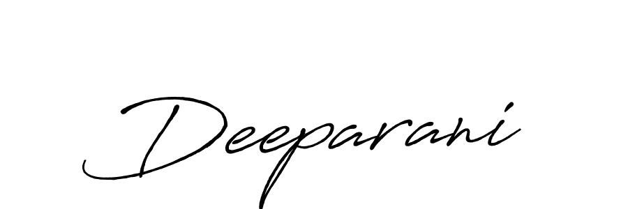 How to make Deeparani signature? Antro_Vectra_Bolder is a professional autograph style. Create handwritten signature for Deeparani name. Deeparani signature style 7 images and pictures png