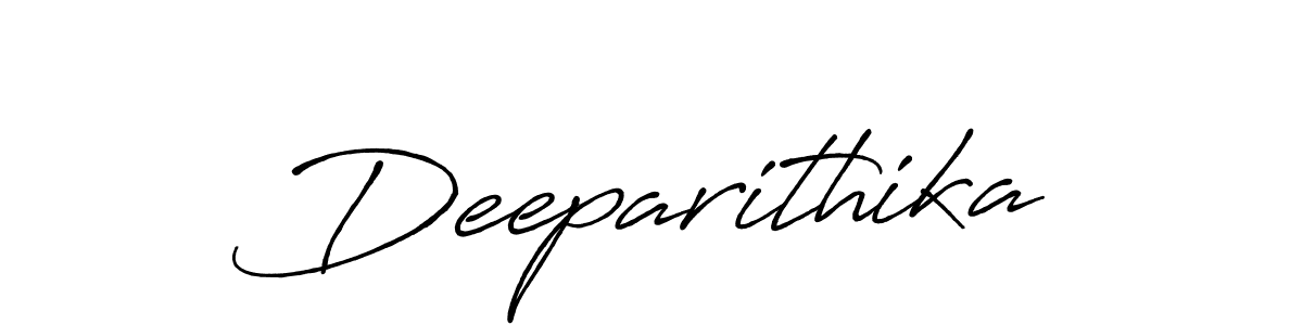 Make a beautiful signature design for name Deeparithika. Use this online signature maker to create a handwritten signature for free. Deeparithika signature style 7 images and pictures png