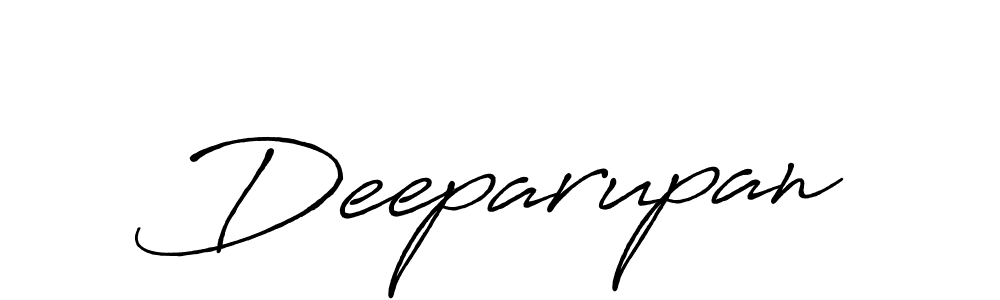 Deeparupan stylish signature style. Best Handwritten Sign (Antro_Vectra_Bolder) for my name. Handwritten Signature Collection Ideas for my name Deeparupan. Deeparupan signature style 7 images and pictures png