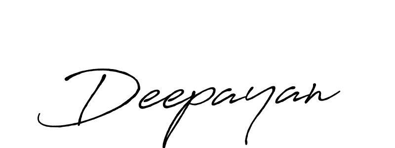 Deepayan stylish signature style. Best Handwritten Sign (Antro_Vectra_Bolder) for my name. Handwritten Signature Collection Ideas for my name Deepayan. Deepayan signature style 7 images and pictures png