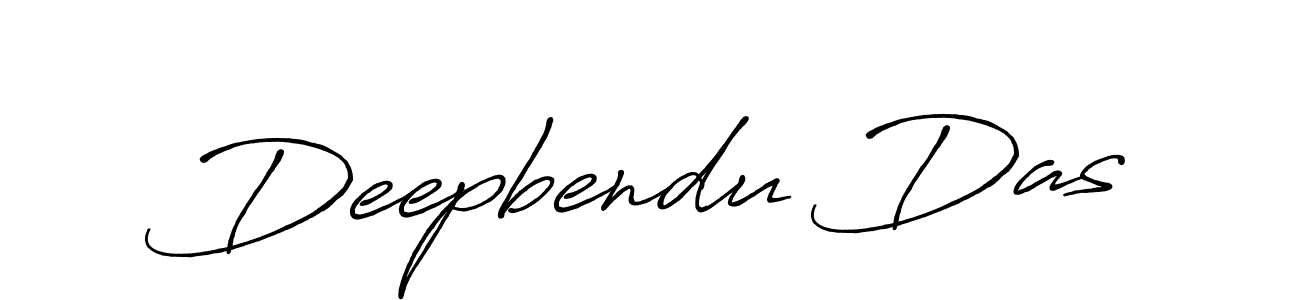 It looks lik you need a new signature style for name Deepbendu Das. Design unique handwritten (Antro_Vectra_Bolder) signature with our free signature maker in just a few clicks. Deepbendu Das signature style 7 images and pictures png