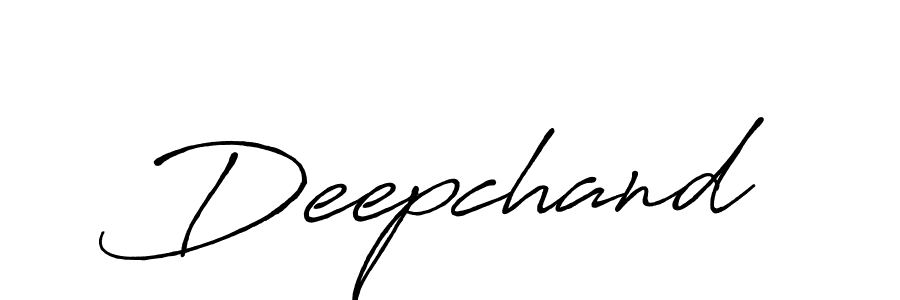 How to make Deepchand name signature. Use Antro_Vectra_Bolder style for creating short signs online. This is the latest handwritten sign. Deepchand signature style 7 images and pictures png