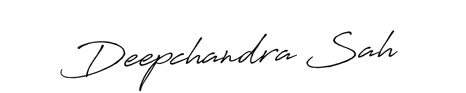 How to Draw Deepchandra Sah signature style? Antro_Vectra_Bolder is a latest design signature styles for name Deepchandra Sah. Deepchandra Sah signature style 7 images and pictures png