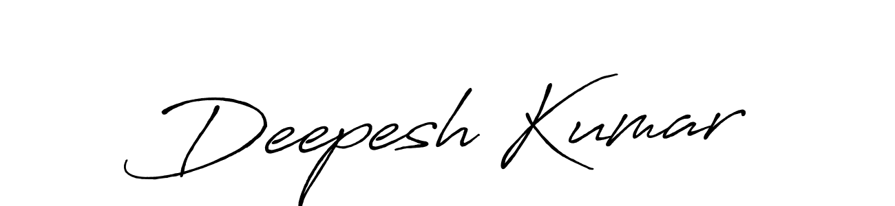 The best way (Antro_Vectra_Bolder) to make a short signature is to pick only two or three words in your name. The name Deepesh Kumar include a total of six letters. For converting this name. Deepesh Kumar signature style 7 images and pictures png