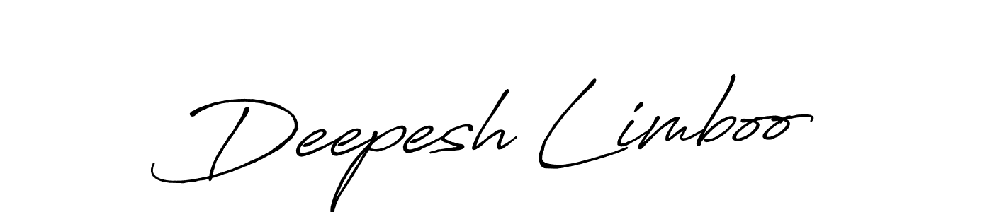 You can use this online signature creator to create a handwritten signature for the name Deepesh Limboo. This is the best online autograph maker. Deepesh Limboo signature style 7 images and pictures png