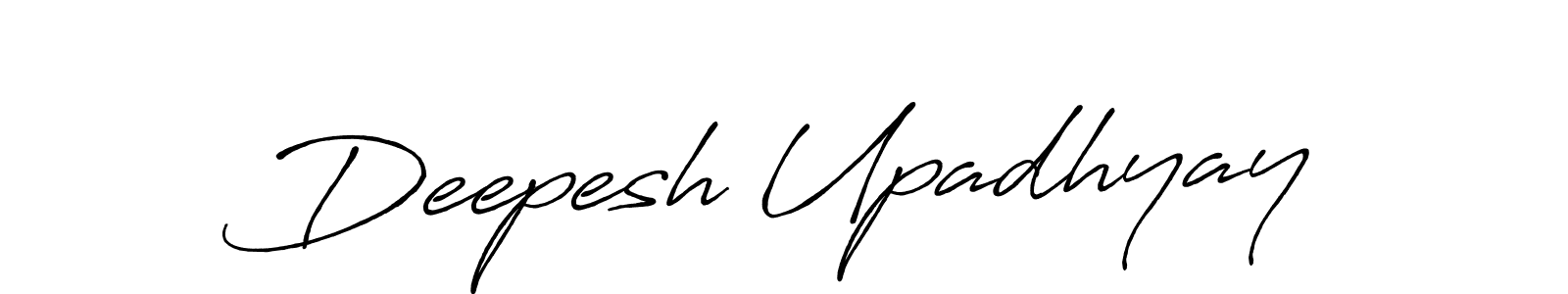 It looks lik you need a new signature style for name Deepesh Upadhyay. Design unique handwritten (Antro_Vectra_Bolder) signature with our free signature maker in just a few clicks. Deepesh Upadhyay signature style 7 images and pictures png