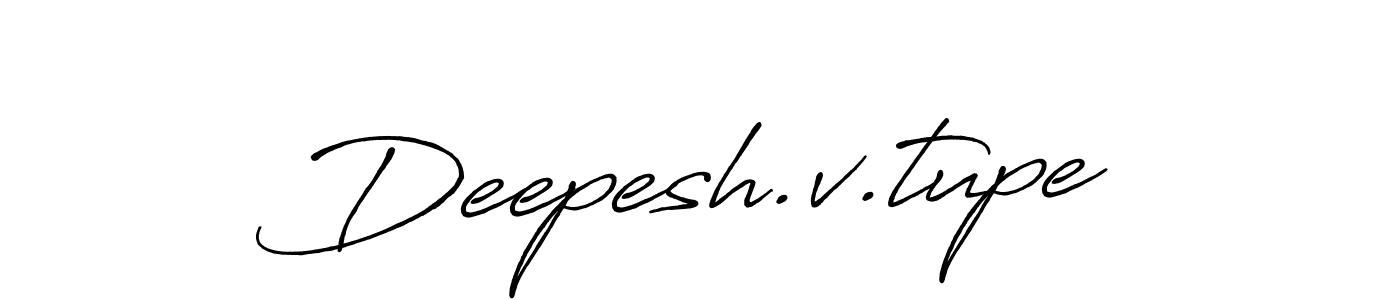 Similarly Antro_Vectra_Bolder is the best handwritten signature design. Signature creator online .You can use it as an online autograph creator for name Deepesh.v.tupe. Deepesh.v.tupe signature style 7 images and pictures png