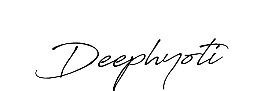 How to make Deephyoti signature? Antro_Vectra_Bolder is a professional autograph style. Create handwritten signature for Deephyoti name. Deephyoti signature style 7 images and pictures png