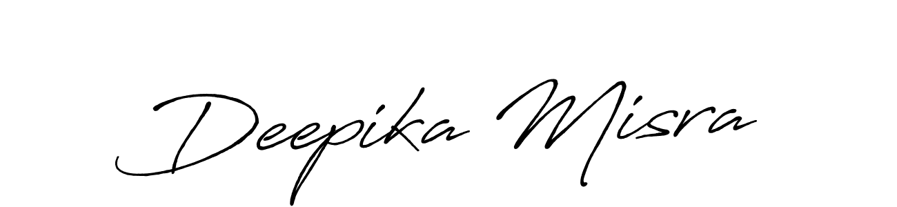 Use a signature maker to create a handwritten signature online. With this signature software, you can design (Antro_Vectra_Bolder) your own signature for name Deepika Misra. Deepika Misra signature style 7 images and pictures png