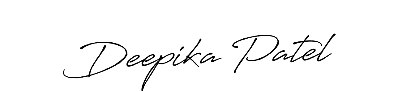 You should practise on your own different ways (Antro_Vectra_Bolder) to write your name (Deepika Patel) in signature. don't let someone else do it for you. Deepika Patel signature style 7 images and pictures png