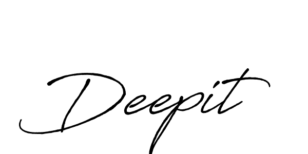 Similarly Antro_Vectra_Bolder is the best handwritten signature design. Signature creator online .You can use it as an online autograph creator for name Deepit. Deepit signature style 7 images and pictures png