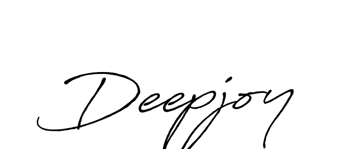 Design your own signature with our free online signature maker. With this signature software, you can create a handwritten (Antro_Vectra_Bolder) signature for name Deepjoy. Deepjoy signature style 7 images and pictures png