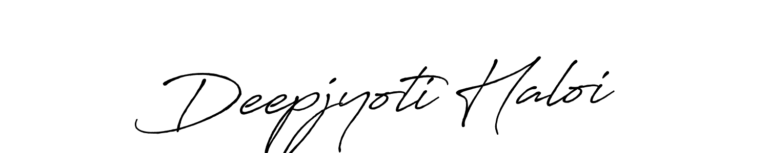 Use a signature maker to create a handwritten signature online. With this signature software, you can design (Antro_Vectra_Bolder) your own signature for name Deepjyoti Haloi. Deepjyoti Haloi signature style 7 images and pictures png