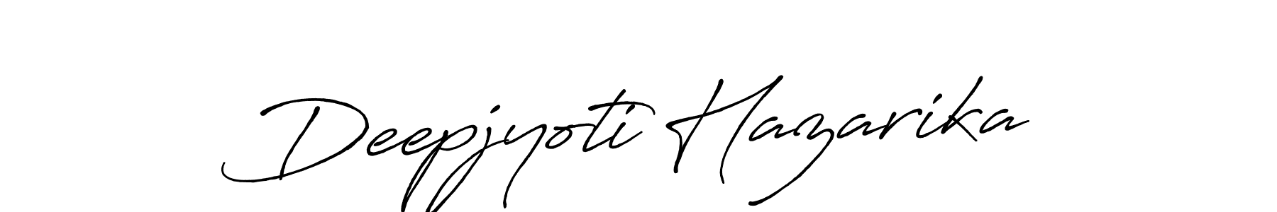 How to make Deepjyoti Hazarika signature? Antro_Vectra_Bolder is a professional autograph style. Create handwritten signature for Deepjyoti Hazarika name. Deepjyoti Hazarika signature style 7 images and pictures png