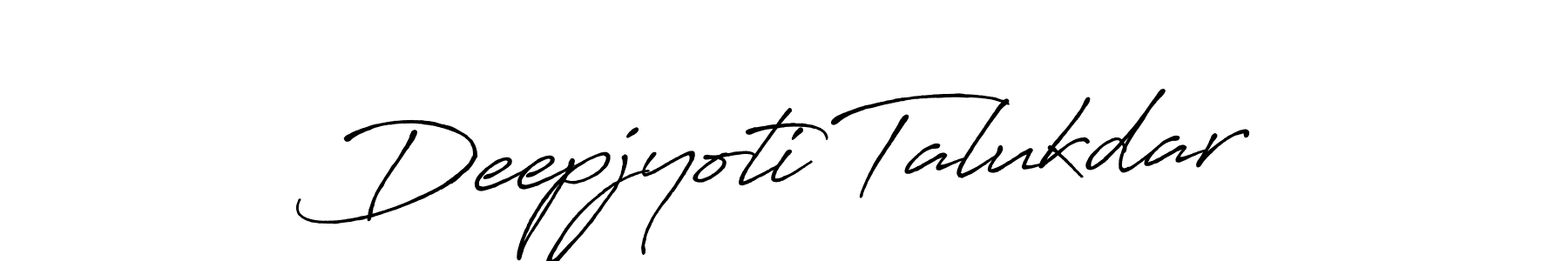Also we have Deepjyoti Talukdar name is the best signature style. Create professional handwritten signature collection using Antro_Vectra_Bolder autograph style. Deepjyoti Talukdar signature style 7 images and pictures png