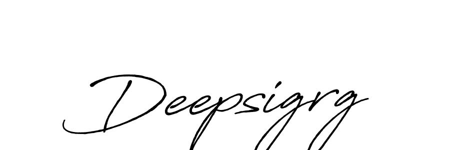 Deepsigrg stylish signature style. Best Handwritten Sign (Antro_Vectra_Bolder) for my name. Handwritten Signature Collection Ideas for my name Deepsigrg. Deepsigrg signature style 7 images and pictures png