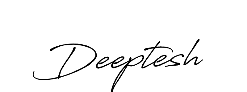 Make a beautiful signature design for name Deeptesh. Use this online signature maker to create a handwritten signature for free. Deeptesh signature style 7 images and pictures png