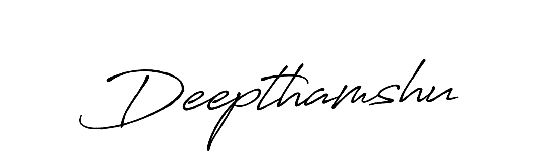 The best way (Antro_Vectra_Bolder) to make a short signature is to pick only two or three words in your name. The name Deepthamshu include a total of six letters. For converting this name. Deepthamshu signature style 7 images and pictures png