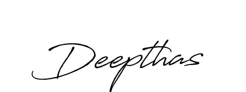 It looks lik you need a new signature style for name Deepthas. Design unique handwritten (Antro_Vectra_Bolder) signature with our free signature maker in just a few clicks. Deepthas signature style 7 images and pictures png