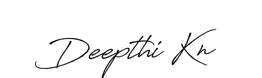 Use a signature maker to create a handwritten signature online. With this signature software, you can design (Antro_Vectra_Bolder) your own signature for name Deepthi Kn. Deepthi Kn signature style 7 images and pictures png