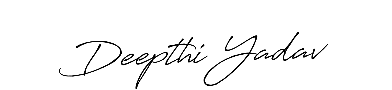 Also we have Deepthi Yadav name is the best signature style. Create professional handwritten signature collection using Antro_Vectra_Bolder autograph style. Deepthi Yadav signature style 7 images and pictures png