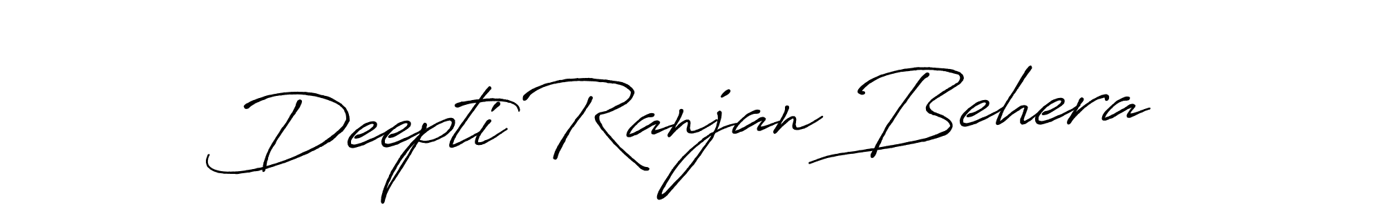 Design your own signature with our free online signature maker. With this signature software, you can create a handwritten (Antro_Vectra_Bolder) signature for name Deepti Ranjan Behera. Deepti Ranjan Behera signature style 7 images and pictures png