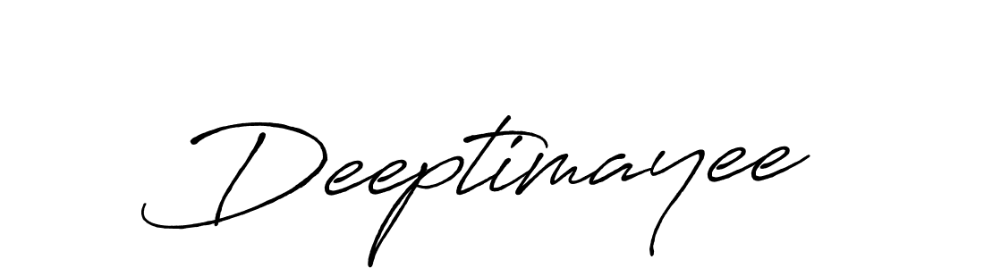 Also we have Deeptimayee name is the best signature style. Create professional handwritten signature collection using Antro_Vectra_Bolder autograph style. Deeptimayee signature style 7 images and pictures png