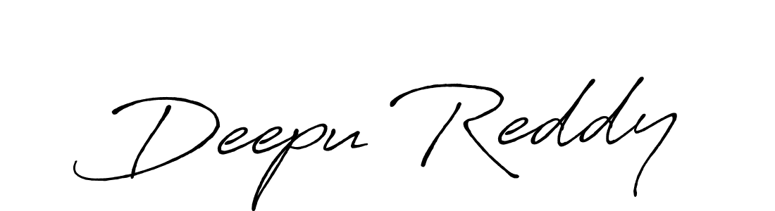 The best way (Antro_Vectra_Bolder) to make a short signature is to pick only two or three words in your name. The name Deepu Reddy include a total of six letters. For converting this name. Deepu Reddy signature style 7 images and pictures png