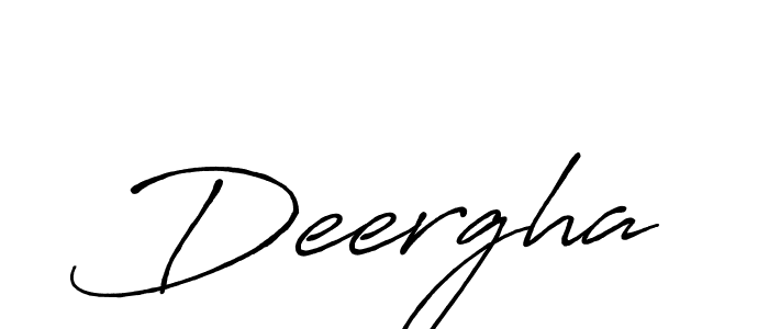 if you are searching for the best signature style for your name Deergha. so please give up your signature search. here we have designed multiple signature styles  using Antro_Vectra_Bolder. Deergha signature style 7 images and pictures png