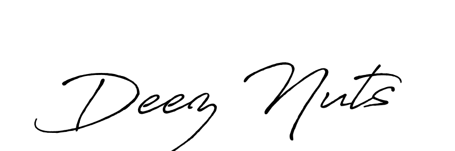 It looks lik you need a new signature style for name Deez Nuts. Design unique handwritten (Antro_Vectra_Bolder) signature with our free signature maker in just a few clicks. Deez Nuts signature style 7 images and pictures png